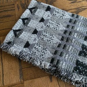 Anthropologie Sleeping On Snow Oversized Scarf